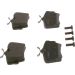 BOSCH Bremsbelagsatz, Scheibenbremse 0 986 494 040