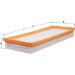 Knecht Luftfilter LX 2877