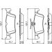 BOSCH Bremsbelagsatz, Scheibenbremse 0 986 494 811 BOSCH Bremsbelagsatz, Scheibenbremse 0 986 494 811