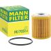 MANN-FILTER HU 7032 z Ölfilter mit Dichtung, Filtereinsatz