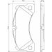 BOSCH Bremsbelagsatz, Scheibenbremse 0 986 494 206 BOSCH Bremsbelagsatz, Scheibenbremse 0 986 494 206