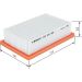 BOSCH F 026 400 595 Luftfilter BOSCH F 026 400 595 Luftfilter