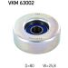 SKF Umlenk-/Führungsrolle, Keilrippenriemen VKM 63002