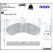 Delphi Bremsbelagsatz, Scheibenbremse LP1046 Delphi Bremsbelagsatz, Scheibenbremse LP1046