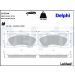 Delphi Bremsbelagsatz, Scheibenbremse LP2244 Delphi Bremsbelagsatz, Scheibenbremse LP2244