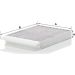 MANN-FILTER CUK 30 012 Innenraumfilter, Aktivkohlefilter MANN-FILTER CUK 30 012 Innenraumfilter, Aktivkohlefilter