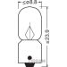 Osram Autolampe T2W 12V Weiß 2 Watt 10er Pack 3796
