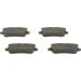 BOSCH Bremsbelagsatz, Scheibenbremse 0 986 494 783