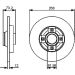 BOSCH Bremsscheibe 0 986 479 383