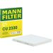 MANN-FILTER CU 2330 Innenraumfilter, Partikelfilter MANN-FILTER CU 2330 Innenraumfilter, Partikelfilter