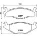 Hella Bremsbelagsatz, Scheibenbremse 8DB 355 017-501 Hella Bremsbelagsatz, Scheibenbremse 8DB 355 017-501
