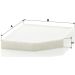 MANN-FILTER CU 2450 Innenraumfilter, Partikelfilter MANN-FILTER CU 2450 Innenraumfilter, Partikelfilter
