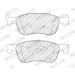 Ferodo Bremsbelagsatz, Scheibenbremse PREMIER ECO FRICTION FDB4816