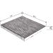 BOSCH 1 987 432 392 Innenraumfilter BOSCH 1 987 432 392 Innenraumfilter
