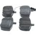 BOSCH Bremsbelagsatz, Scheibenbremse 0 986 494 535