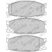 Ferodo Bremsbelagsatz, Scheibenbremse PREMIER ECO FRICTION FVR1701