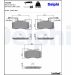 Delphi Bremsbelagsatz, Scheibenbremse LP2280 Delphi Bremsbelagsatz, Scheibenbremse LP2280