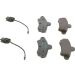 BOSCH Bremsbelagsatz, Scheibenbremse 0 986 460 991