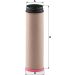 Sekundärluftfilter CF 710 Sekundärluftfilter CF 710