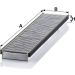 MANN-FILTER CUK 5257 Innenraumfilter, Aktivkohlefilter