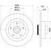 Bremsscheibe 8DD 355 123-371 Bremsscheibe 8DD 355 123-371