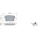 BOSCH 0 986 479 235 Bremsscheibe 258mm + 0 986 494 023 Bremsbeläge passend für MERCEDES-BENZ A-Klasse, B-Klasse