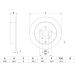 BOSCH Bremsscheibe 0 986 479 658 BOSCH Bremsscheibe 0 986 479 658