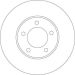 TRW Bremsscheibe DF4384