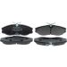 BOSCH Bremsbelagsatz, Scheibenbremse 0 986 424 204 BOSCH Bremsbelagsatz, Scheibenbremse 0 986 424 204