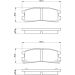 BOSCH Bremsbelagsatz, Scheibenbremse 0 986 461 145 BOSCH Bremsbelagsatz, Scheibenbremse 0 986 461 145