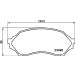 Hella Bremsbelagsatz, Scheibenbremse 8DB 355 017-281 Hella Bremsbelagsatz, Scheibenbremse 8DB 355 017-281