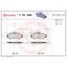 Brembo Bremsbelagsatz, Scheibenbremse PRIME LINE P 61 060 Brembo Bremsbelagsatz, Scheibenbremse PRIME LINE P 61 060