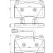 BOSCH Bremsbelagsatz, Scheibenbremse 0 986 494 539 BOSCH Bremsbelagsatz, Scheibenbremse 0 986 494 539