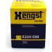 Hengst Filter Ölfilter E22H D88