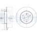 Bremsscheibe BG3526 Bremsscheibe BG3526
