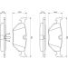 BOSCH Bremsbelagsatz, Scheibenbremse 0 986 469 960 BOSCH Bremsbelagsatz, Scheibenbremse 0 986 469 960
