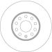 Bremsscheibe DF4295 Bremsscheibe DF4295