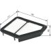 BOSCH F 026 400 132 Luftfilter BOSCH F 026 400 132 Luftfilter