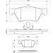 BOSCH Bremsbelagsatz, Scheibenbremse 0 986 461 129 BOSCH Bremsbelagsatz, Scheibenbremse 0 986 461 129