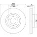 Hella Bremsscheibe PRO 8DD 355 109-681