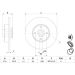 BOSCH Bremsscheibe 0 986 479 270 BOSCH Bremsscheibe 0 986 479 270