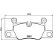 Hella Bremsbelagsatz, Scheibenbremse 8DB 355 021-351 Hella Bremsbelagsatz, Scheibenbremse 8DB 355 021-351