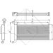 NRF Wärmetauscher, Innenraumheizung ohne Rohr EASY FIT 54326