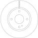 TRW Bremsscheibe DF6399 TRW Bremsscheibe DF6399