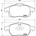 Brembo Bremsbelagsatz, Scheibenbremse PRIME LINE P 10 011