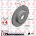 Zimmermann Bremsscheibe Coat Z 150.2953.20 Zimmermann Bremsscheibe Coat Z 150.2953.20