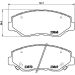 Brembo Bremsbelagsatz, Scheibenbremse PRIME LINE P 28 035 Brembo Bremsbelagsatz, Scheibenbremse PRIME LINE P 28 035