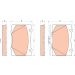 TRW Bremsbelagsatz, Scheibenbremse GDB3498