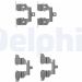 Delphi Zubehörsatz, Scheibenbremsbelag LX0531