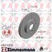 Zimmermann Bremsscheibe Coat Z 610.3720.20